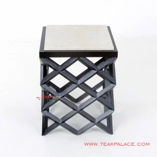 Bulgari Minimalist Modern Marble Table