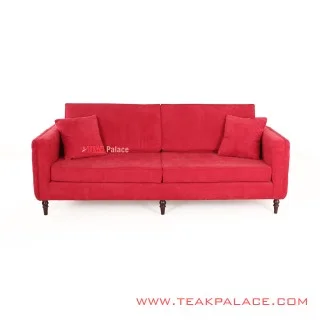 Sofa Minimalis Bulgari Merah 3 Seater Sofa Minimalis Bulgari Merah 3 Seater