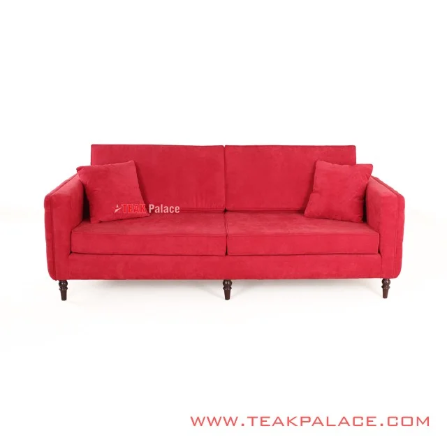 Sofa Minimalis Bulgari Merah 3 Seater Sofa Minimalis Bulgari Merah 3 Seater