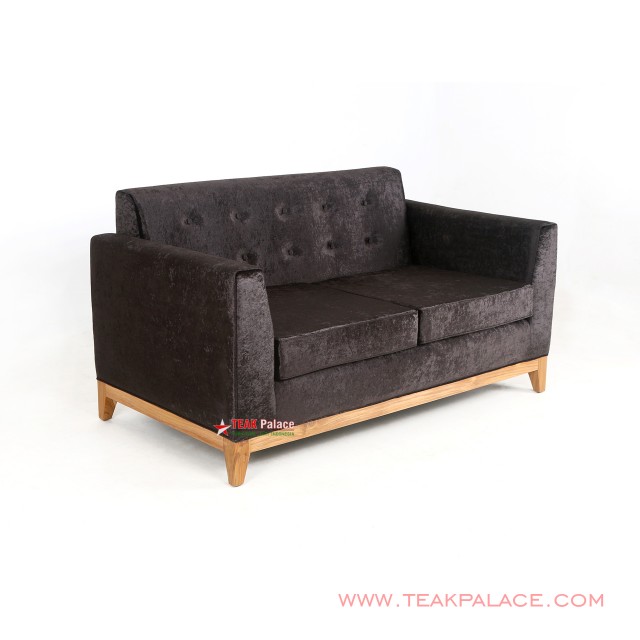 Sofa Jati Minimalis Hitam 2 Dudukan Seri Riau sofa jati minimalis hitam 2 dudukan seri riau 58