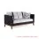 Sofa Jati Minimalis Seri Helena Revina Grey